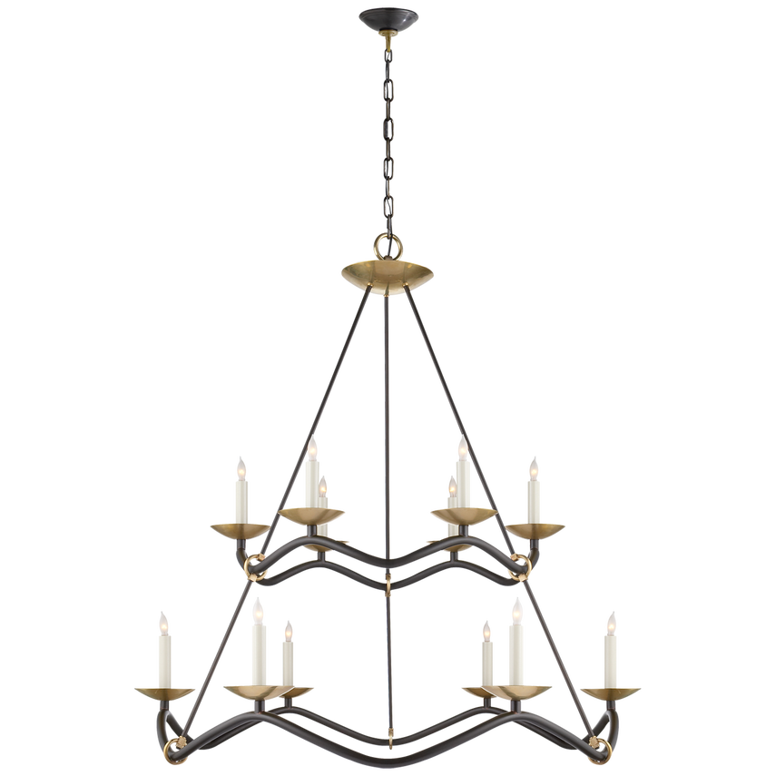 Choros Two-Tier Chandelier