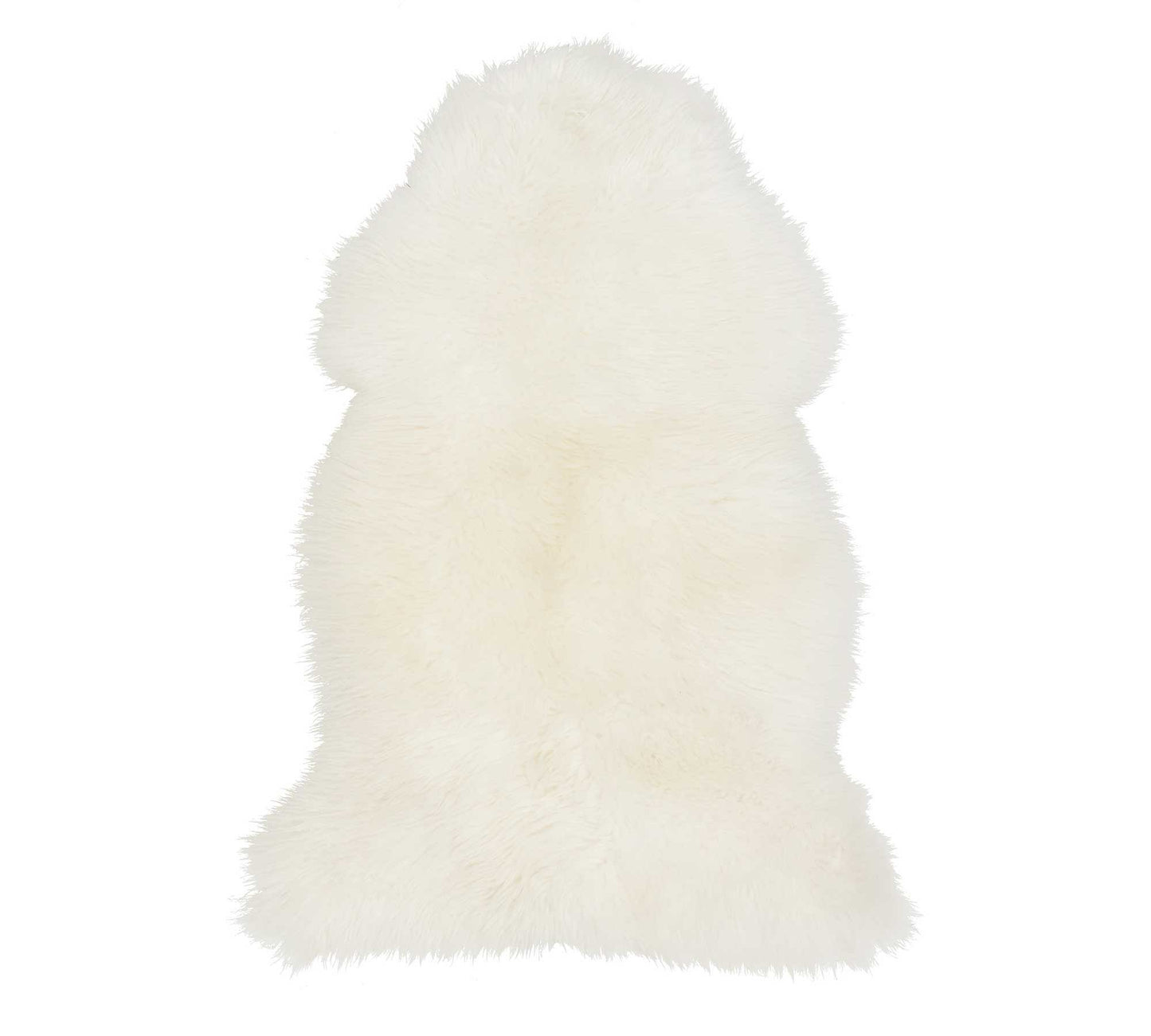 White Sheepskin Rug 2 x 3