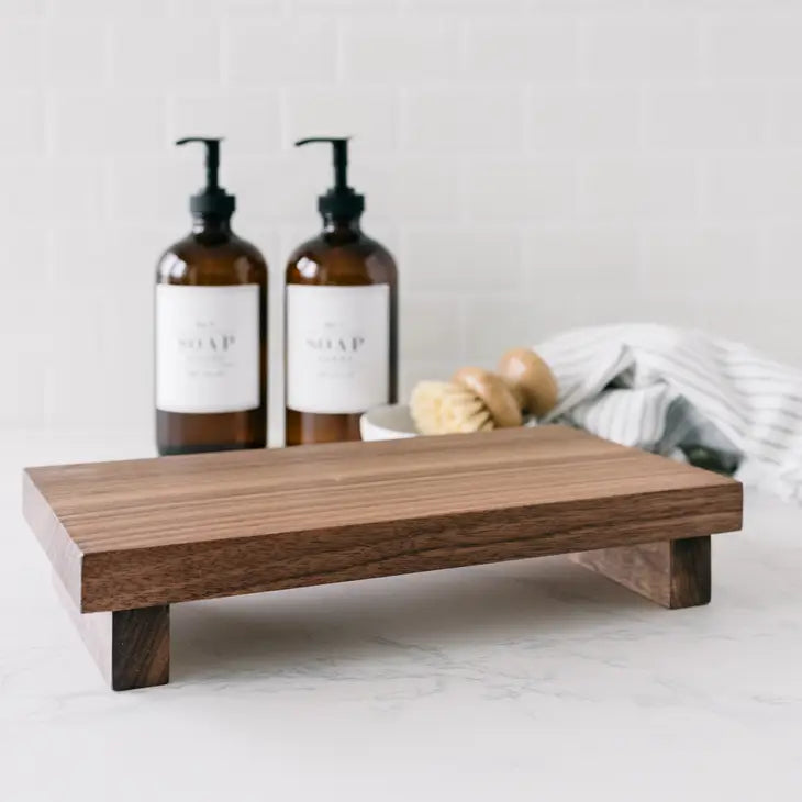 Black Walnut Countertop Tray