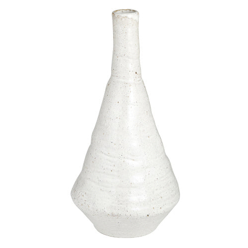 White Organic Vase