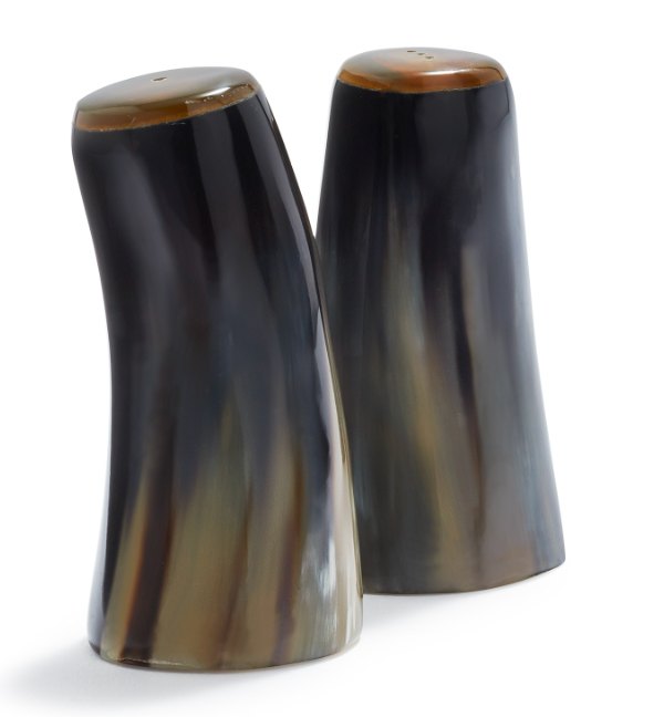 Horn Salt and Pepper