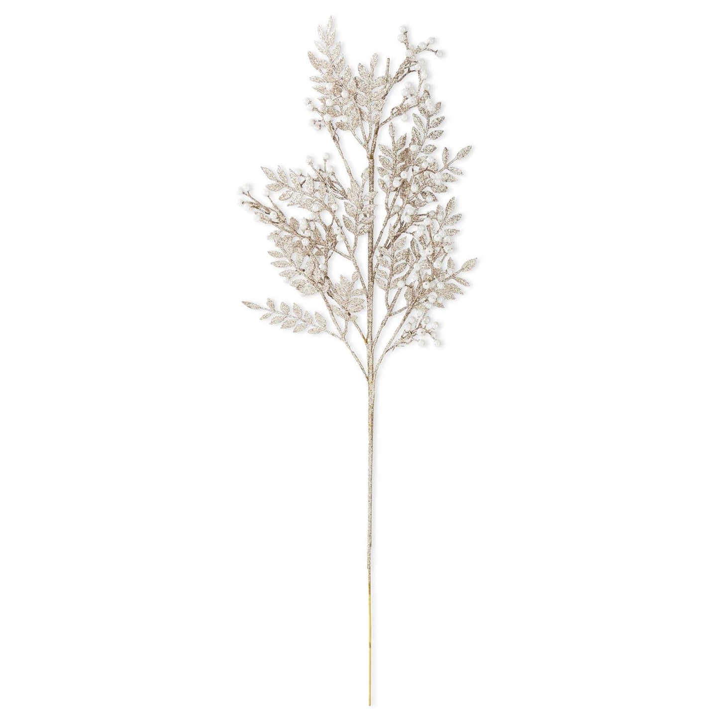Gold Leaf & Pearl Stem