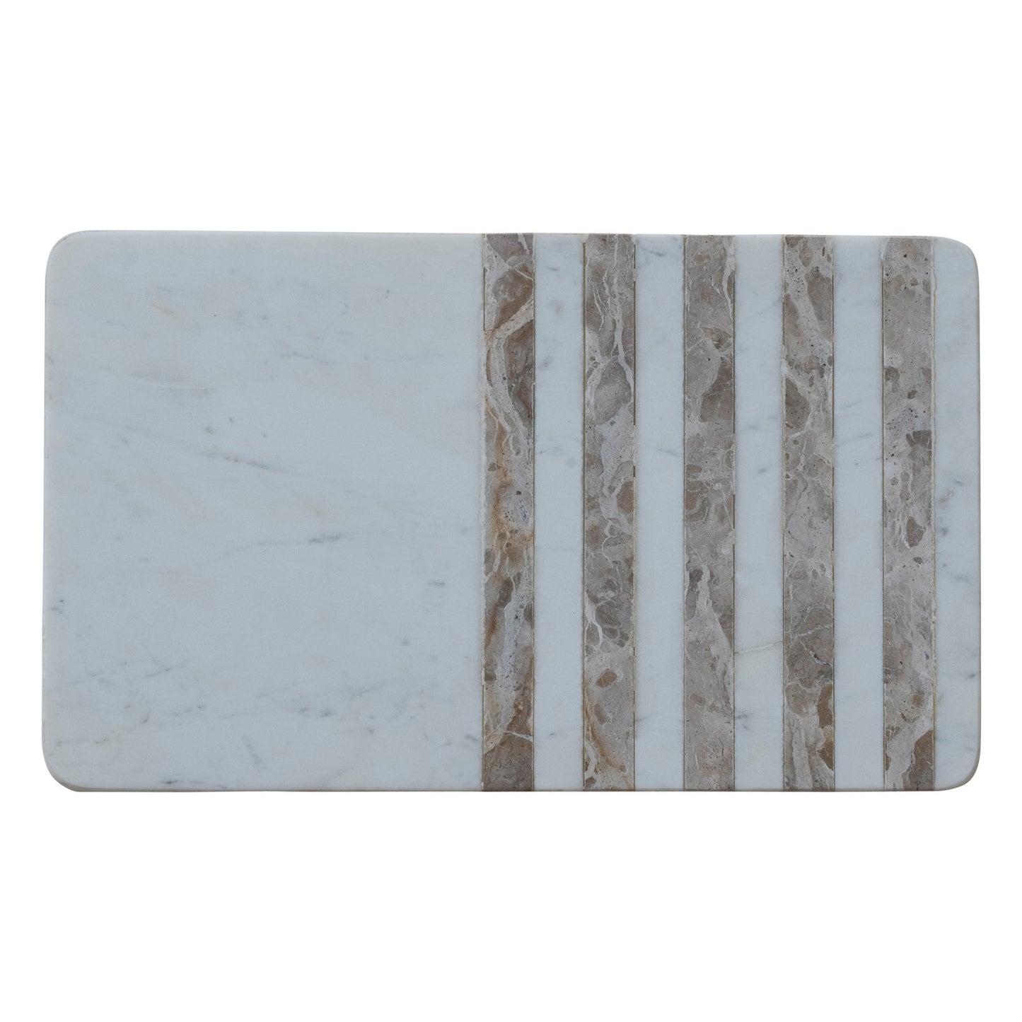 Marble Cheese/Serving Board With Stripes