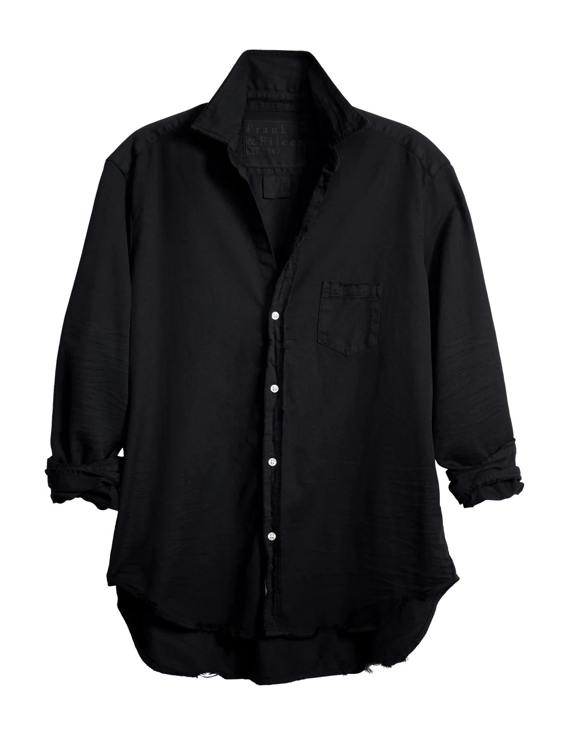 Eileen Relaxed Button-Up - Blackout