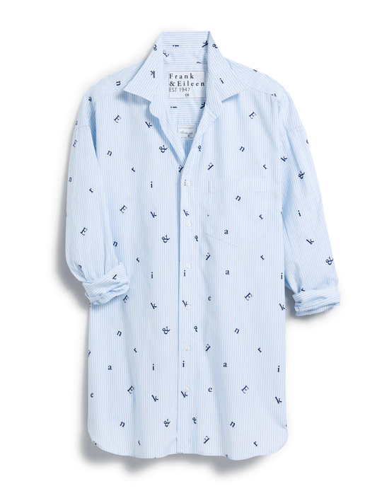 Mackenzie One-Size F&E Button-Up Stripe Shirt