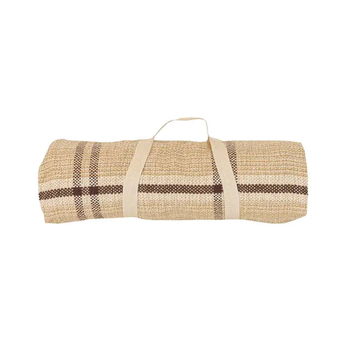 Plaid Oversized Outside Throw