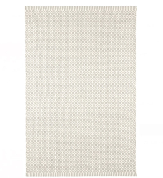 Finn Platinum Handwoven In/Out Rug 5x8