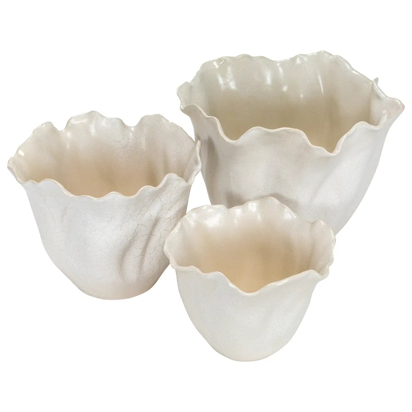 Flora Stoneware Planters