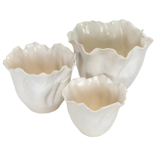 Flora Stoneware Planters