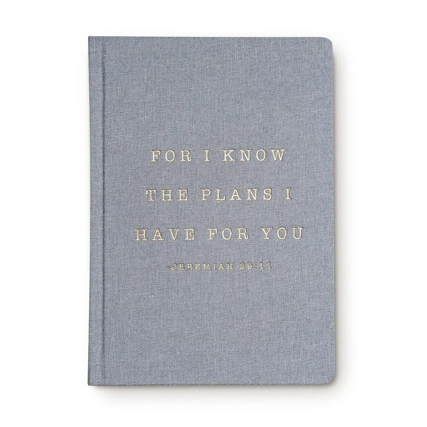 For I Know the Plans - Fabric Journal