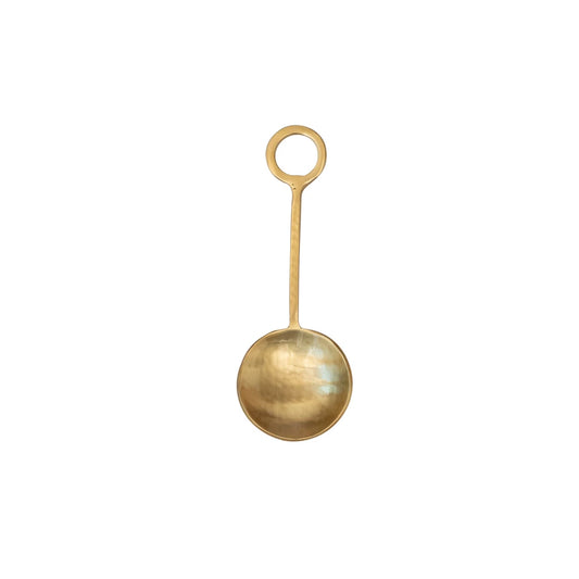 Gold Hammered Spoon