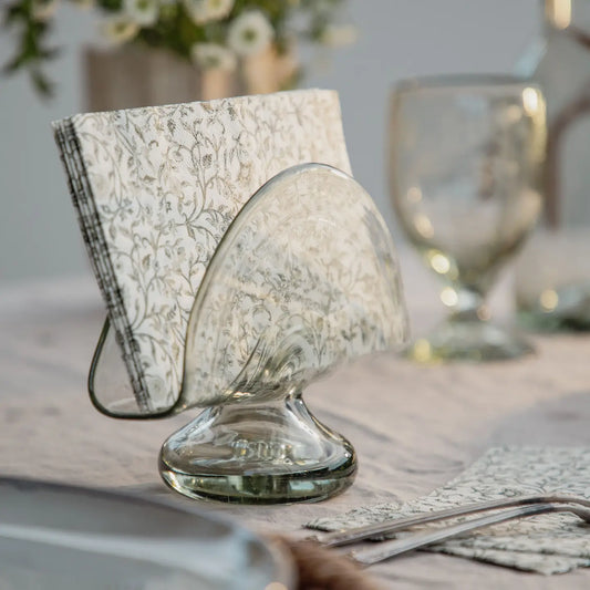 Handblown Napkin Holder