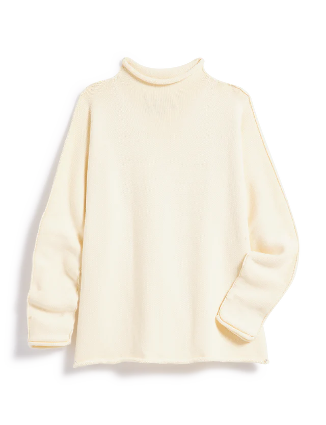 Monterey Rolled Funnel Neck  Sweater
