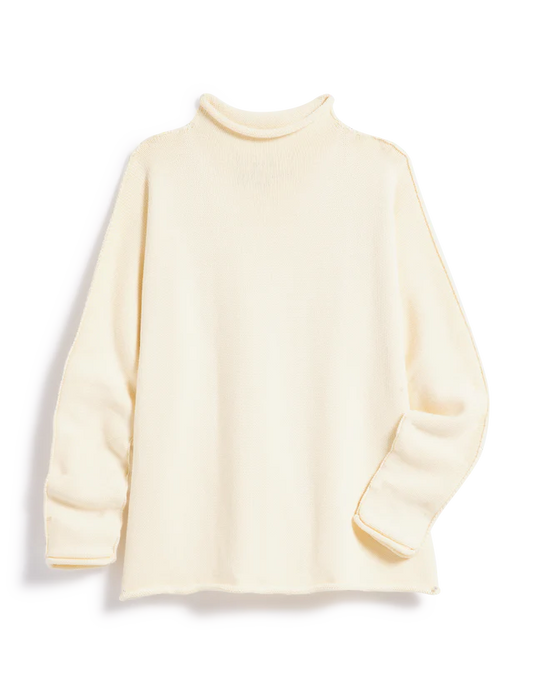 Monterey Rolled Funnel Neck  Sweater