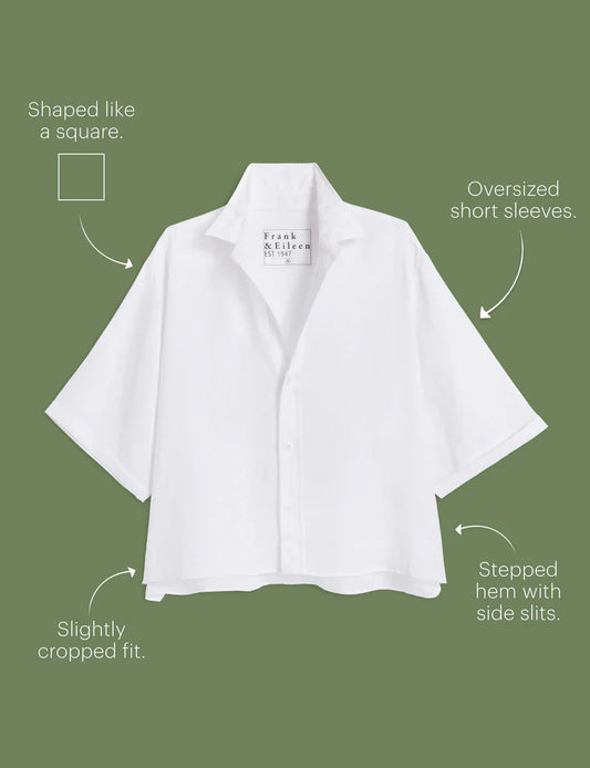 Rosie Short Sleeve Button - Up Shirt