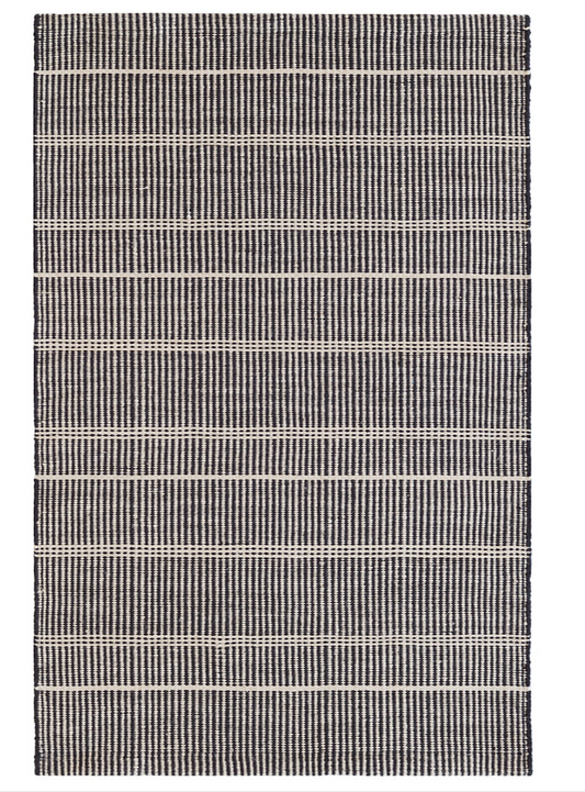 Samson Black In/Out 2x3 Rug