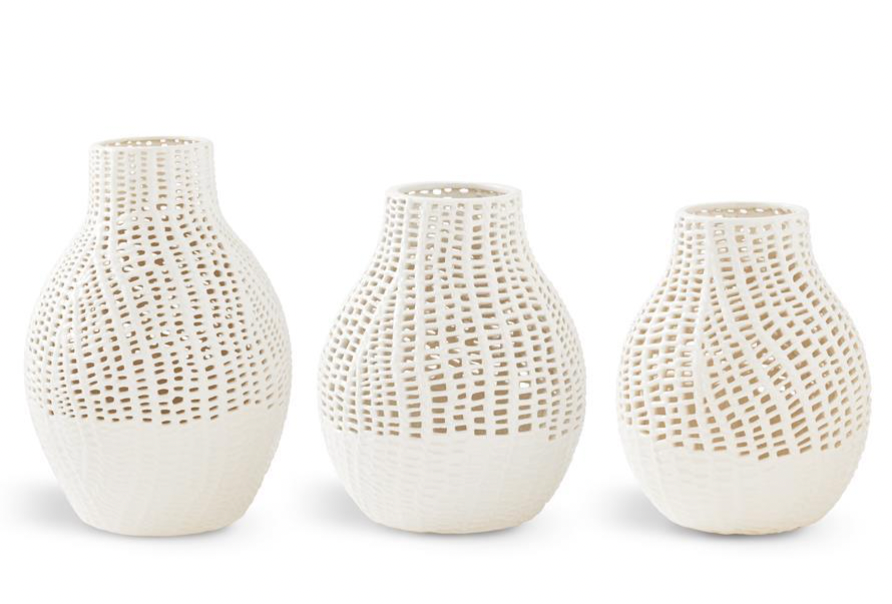 Ceramic Weave Vase