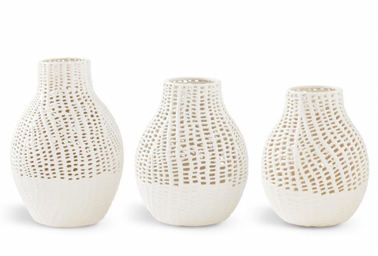 Ceramic Weave Vase