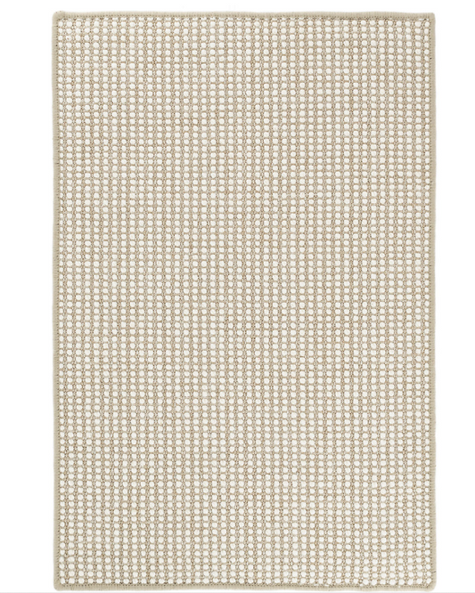 Pixel Wheat Woven Rug 2x3