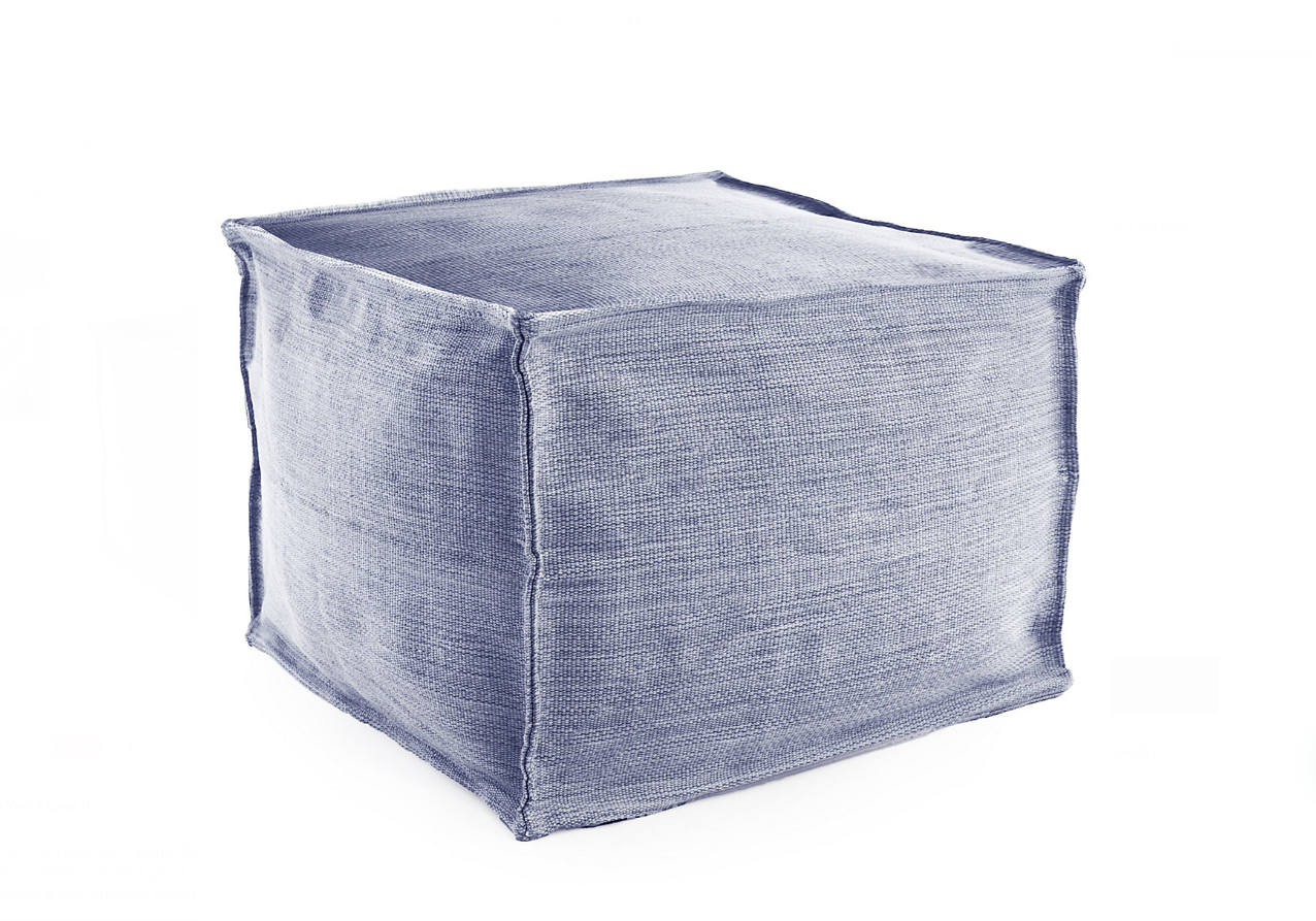 Mingled In/Outdoor Pouf