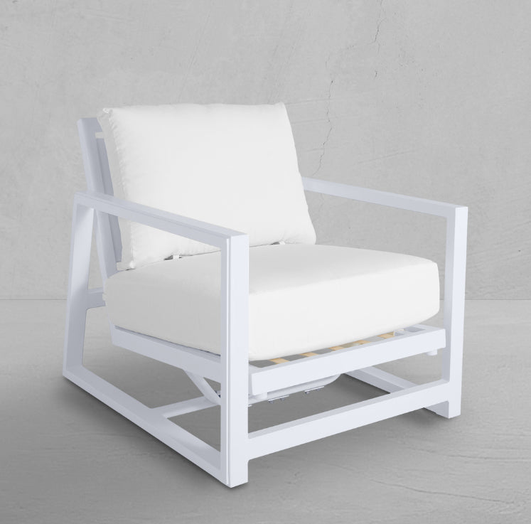Avondale Aluminum Spring Lounge Chair