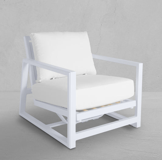 Avondale Aluminum Spring Lounge Chair