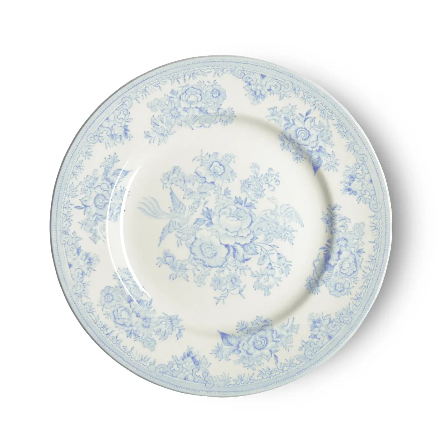 Blue Asiatic Pheasant Plate