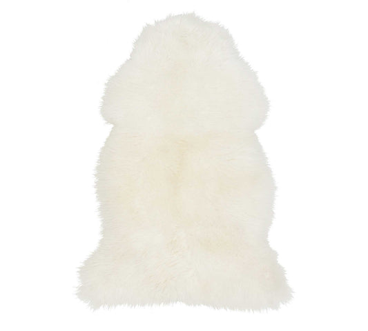 White Sheepskin Rug 2 x 3