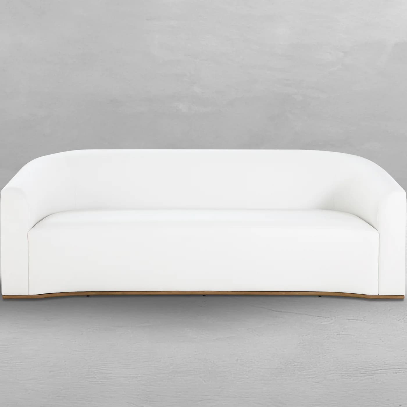 Tahoe Natural Weave Marine Grade Vinyl Sofa