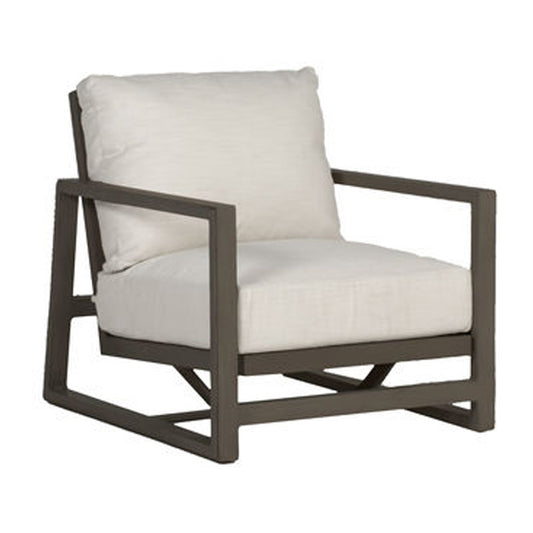 Avondale Aluminum Lounge Chair Slate Grey