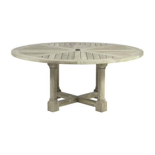 Lakeshore Teak 72” Round Dining Table Teak