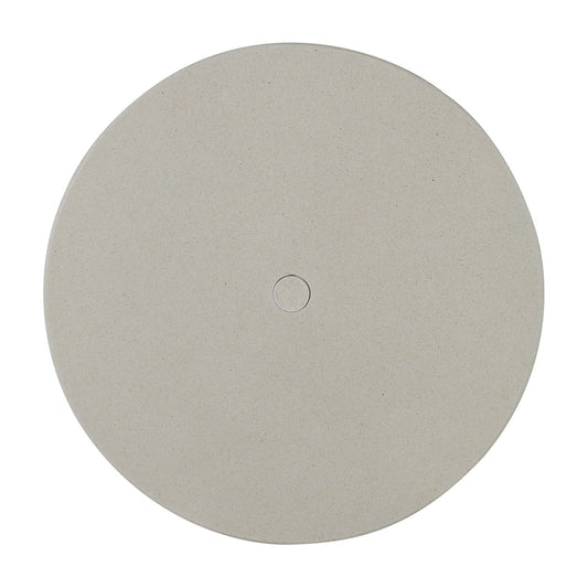 48” Round Top (W/ Hole) Classic White Stone