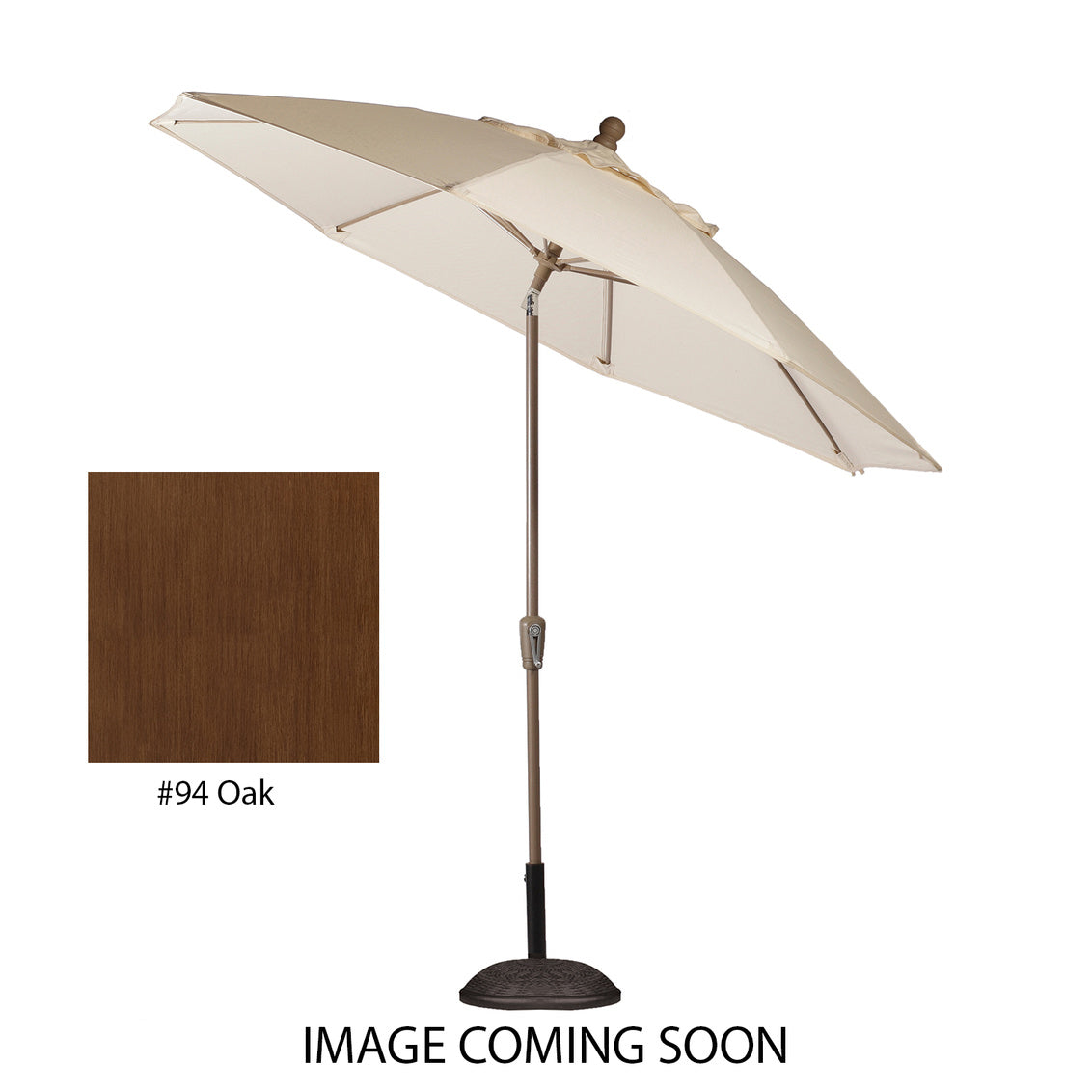 9' Auto-Tilt Umbrella Frame
