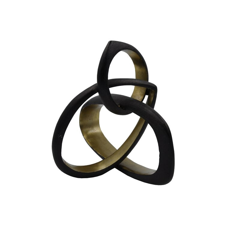 Gold and Black Knot