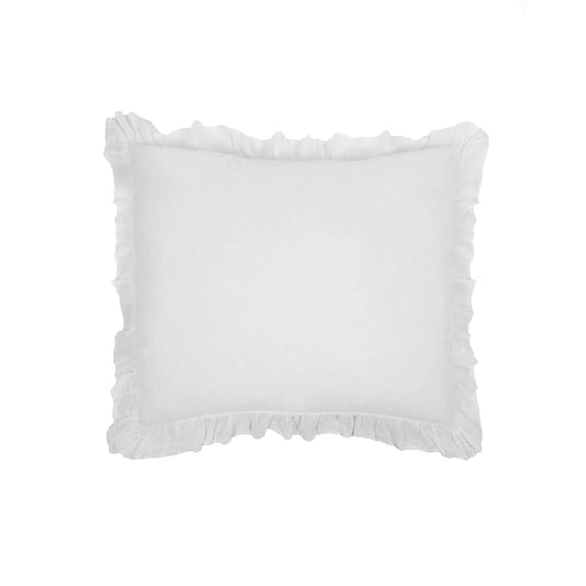 Charlie Standard Sham - White