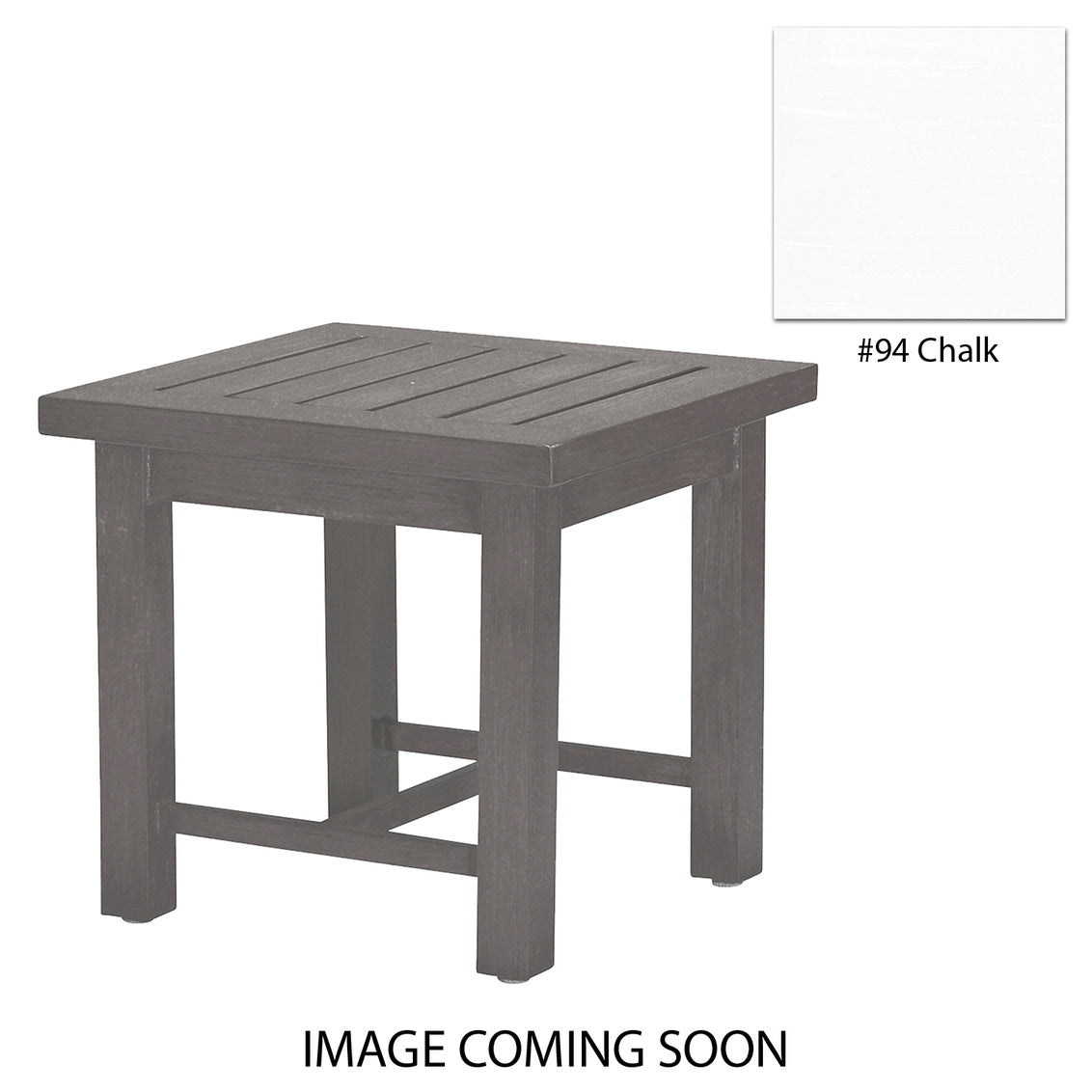 Club Aluminum End Table