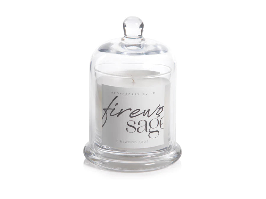 Candle Jar with Glass Dome