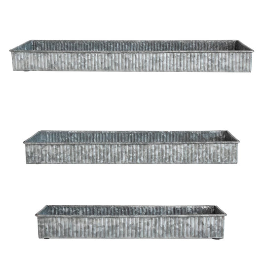 Galvanized Metal Tray