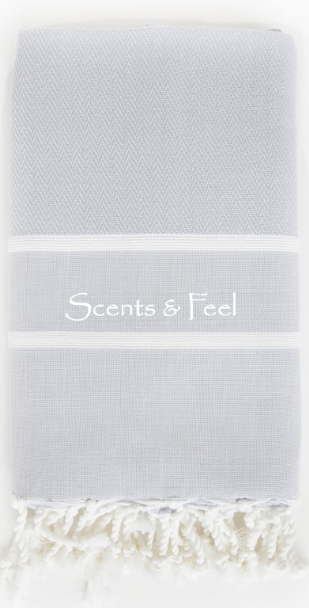 Turkish Herringbone Bath Towel