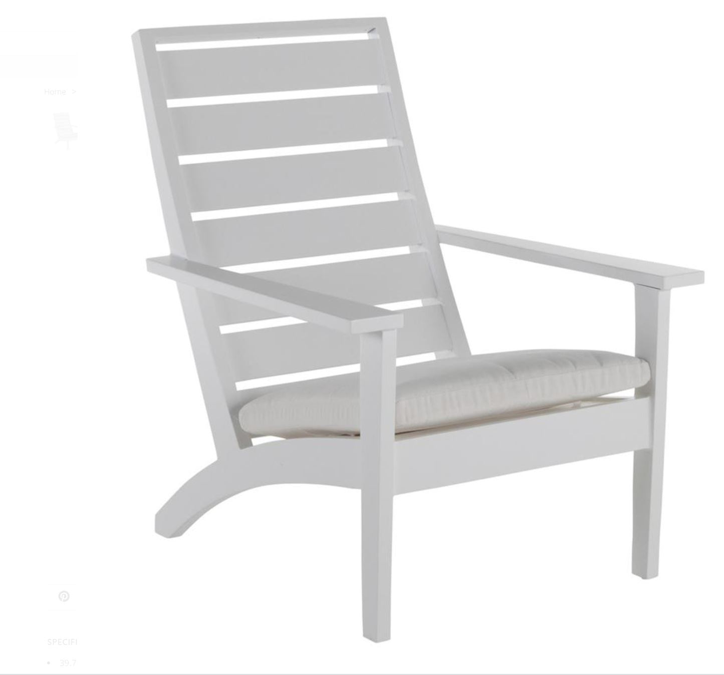 Kennebunkport Aluminum Adirondack