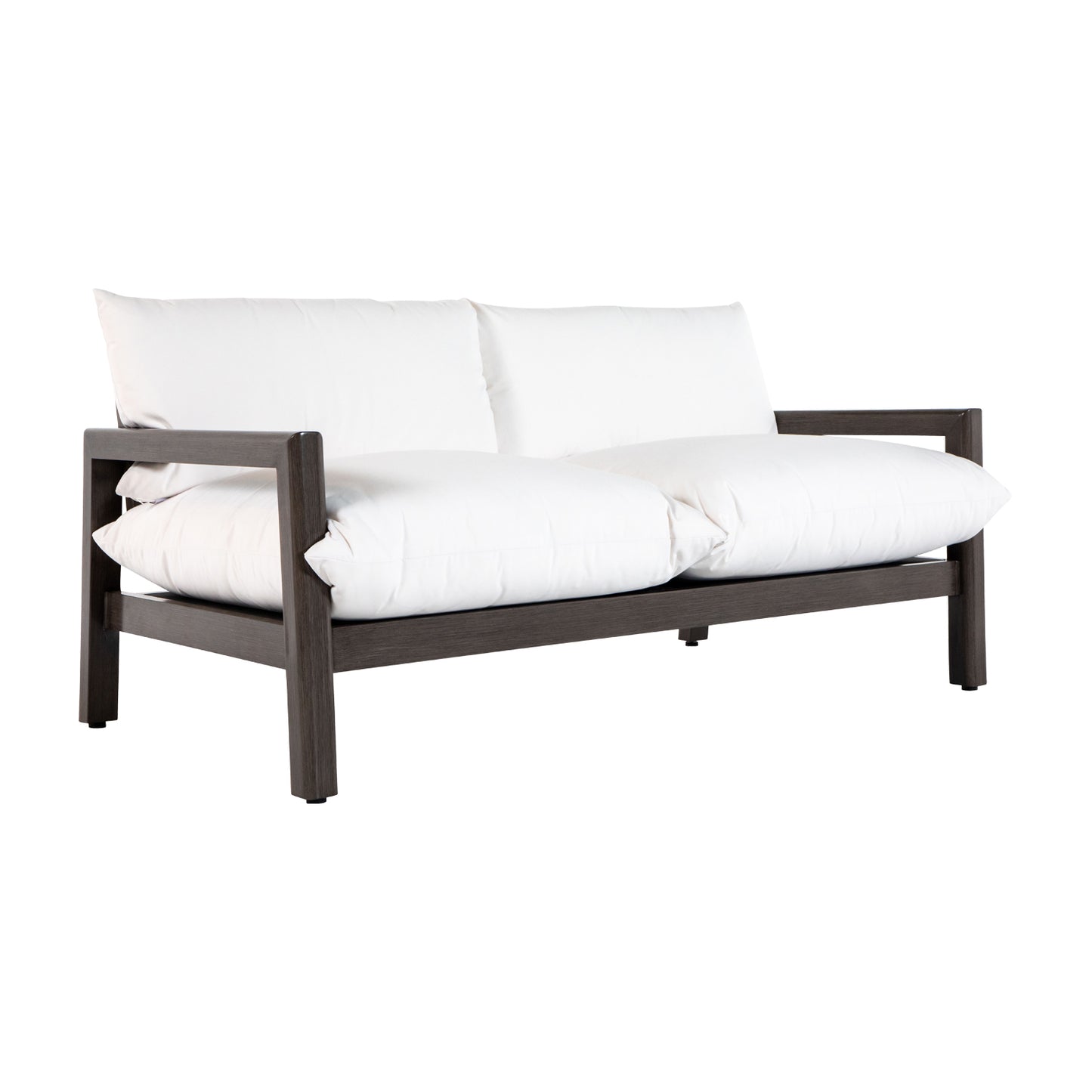 Monterey Aluminum Sofa Slate Grey