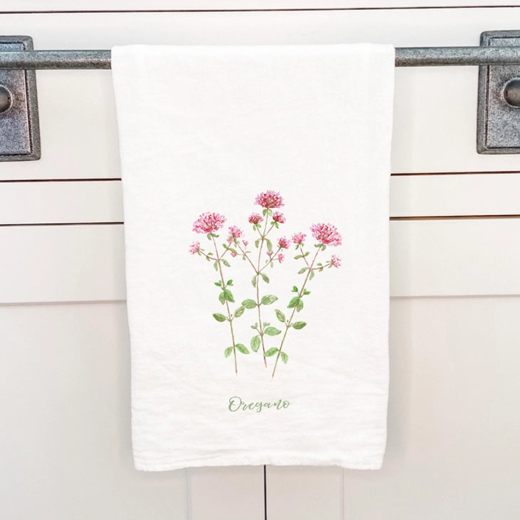 Herb Cotton Tea Towel