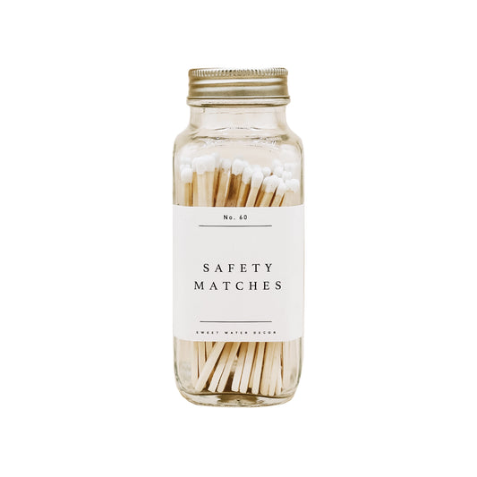 Safety Matches - White