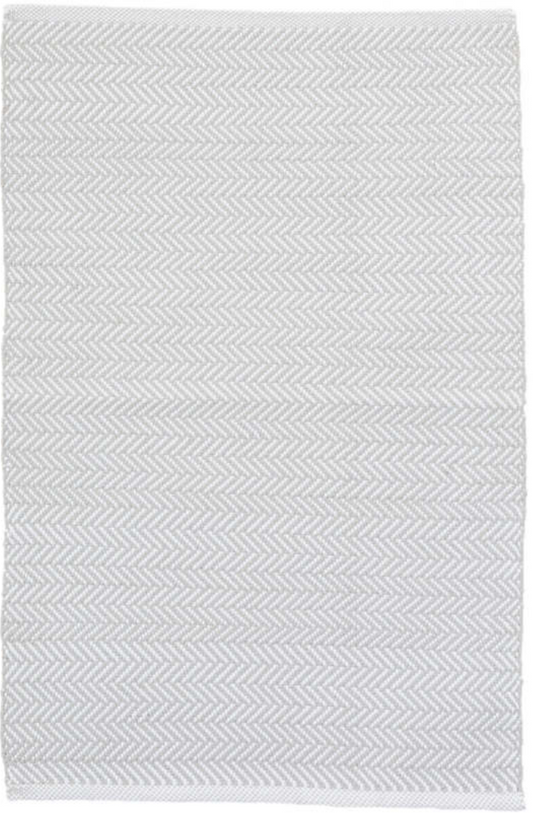 Herringbone Pearl In/Out 8x10 Rug