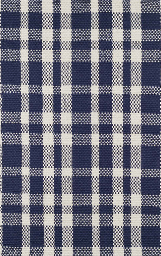 Tattersall Indigo Rug 2x3