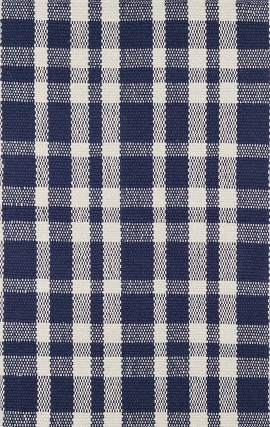 Tattersall Indigo Rug 2x3