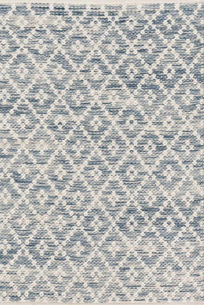 Melange Diamond Blue 2x3