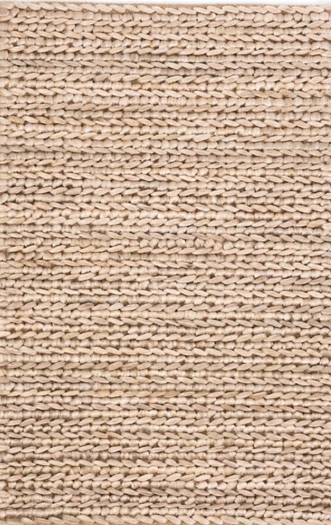 Jute Bleached Oak 8x10