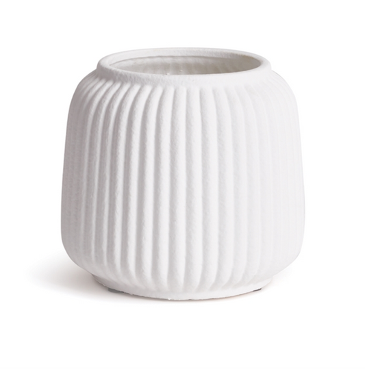 White Cachepot