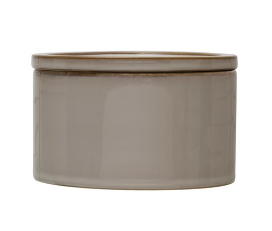 Stoneware Canister